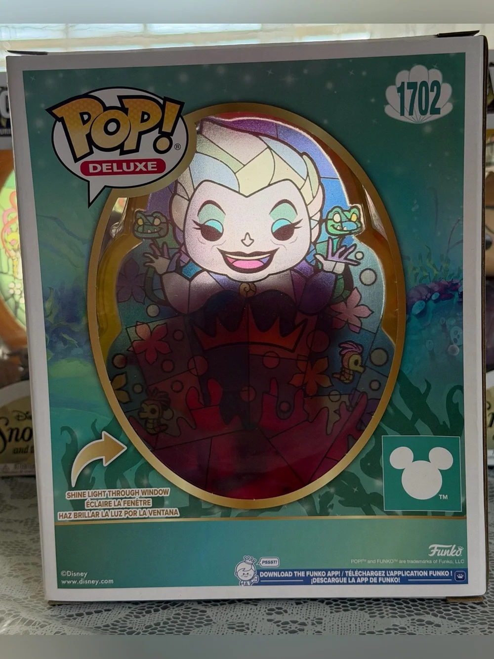 Funko Pop! Deluxe Ariel #1702 Stained Glass New in Box